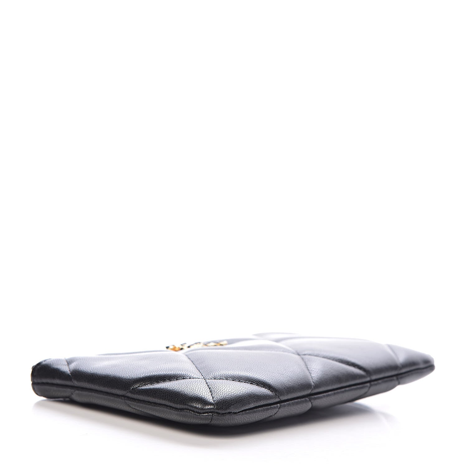 Chanel Goatskin Quilted 19 Cosmetic Case Black 4 of 8