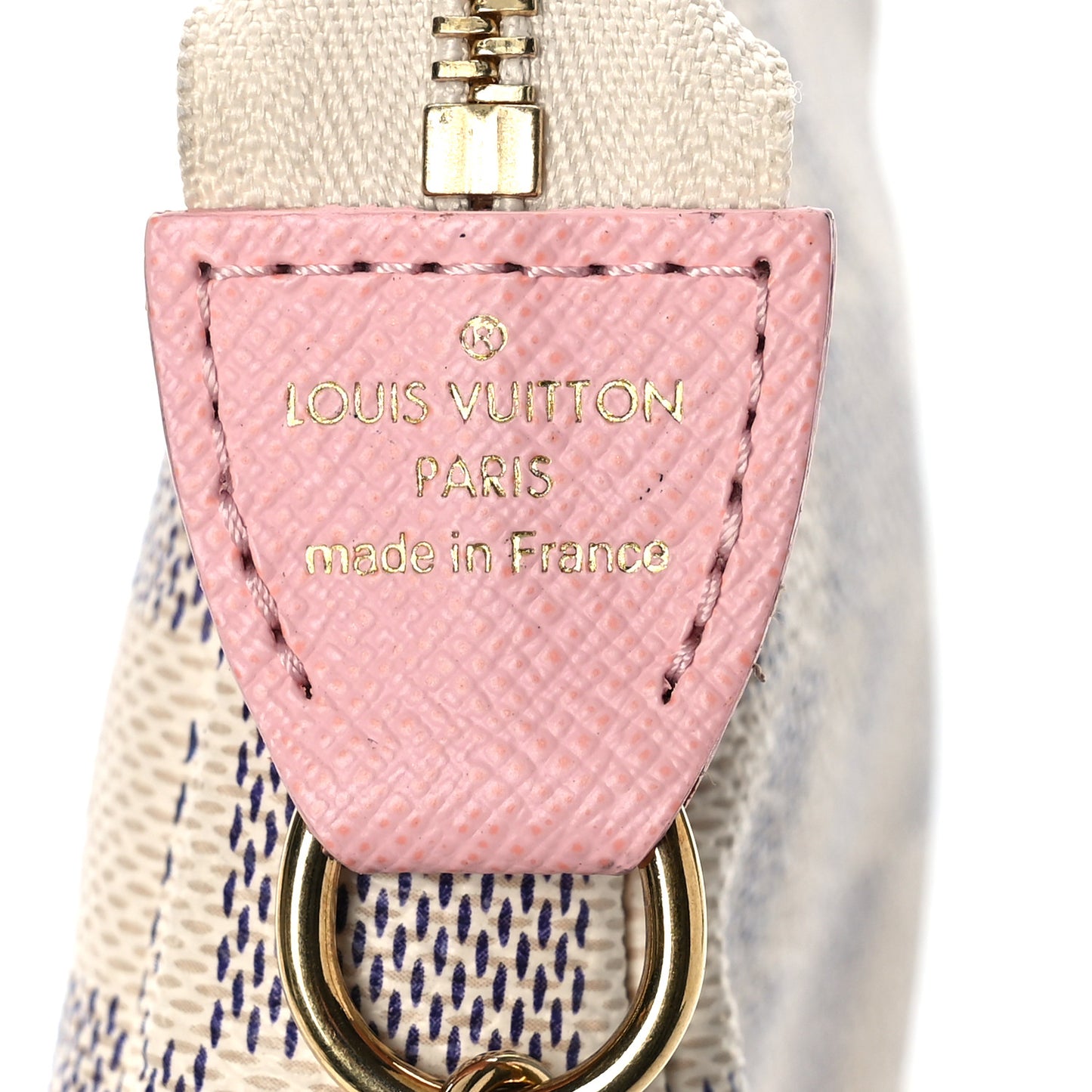 Damier Azur 2018 Christmas Animation Mini Pochette Accessories