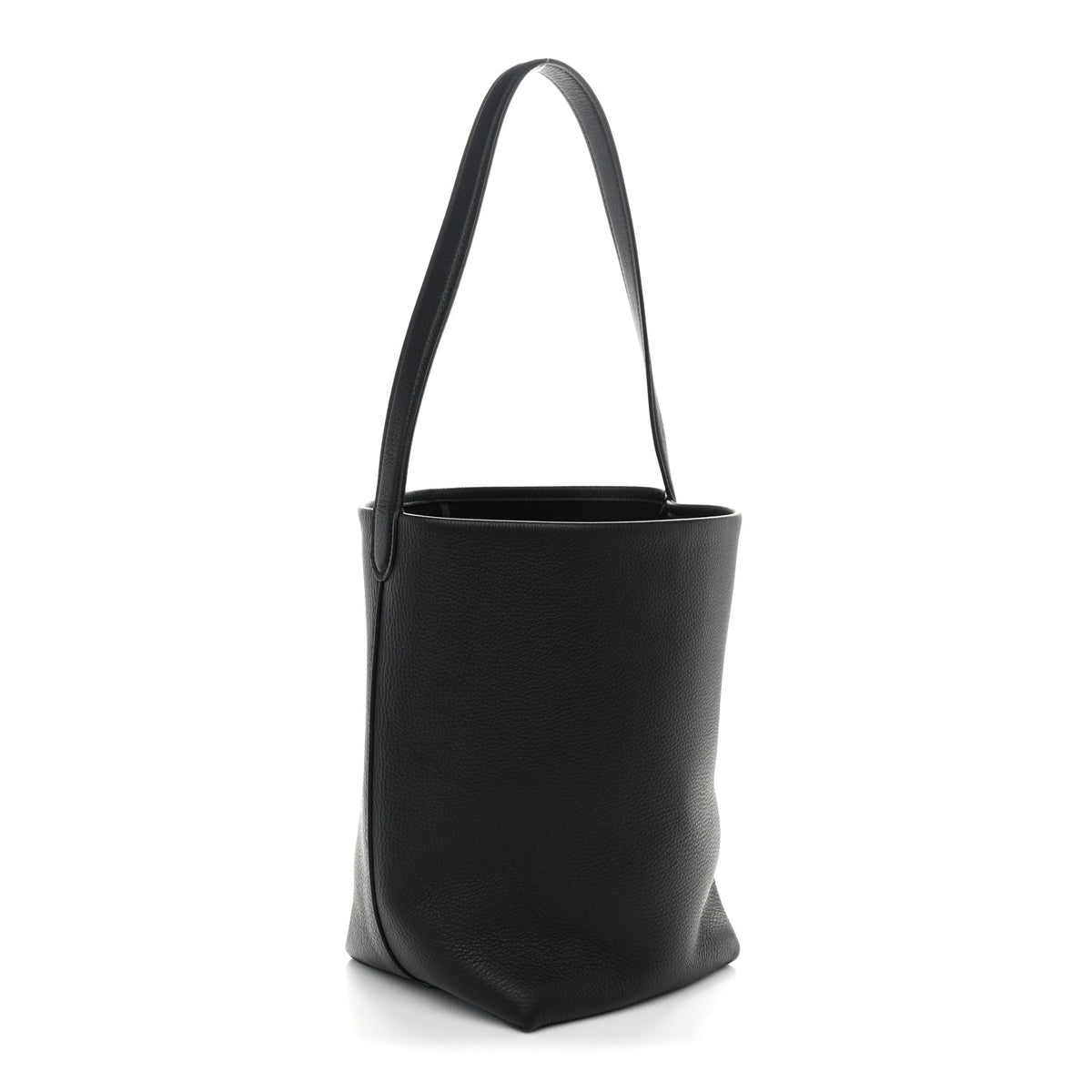 The Row Grained Calfskin Medium N/S Park Tote Black 2 of 8