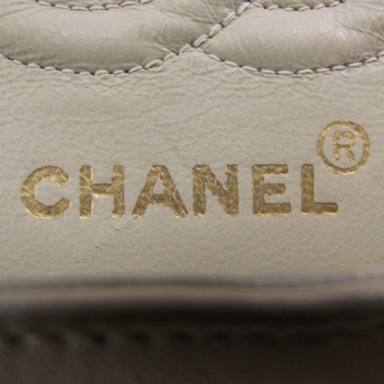 Chanel Lambskin Medium Double Flap Beige 9 of 13