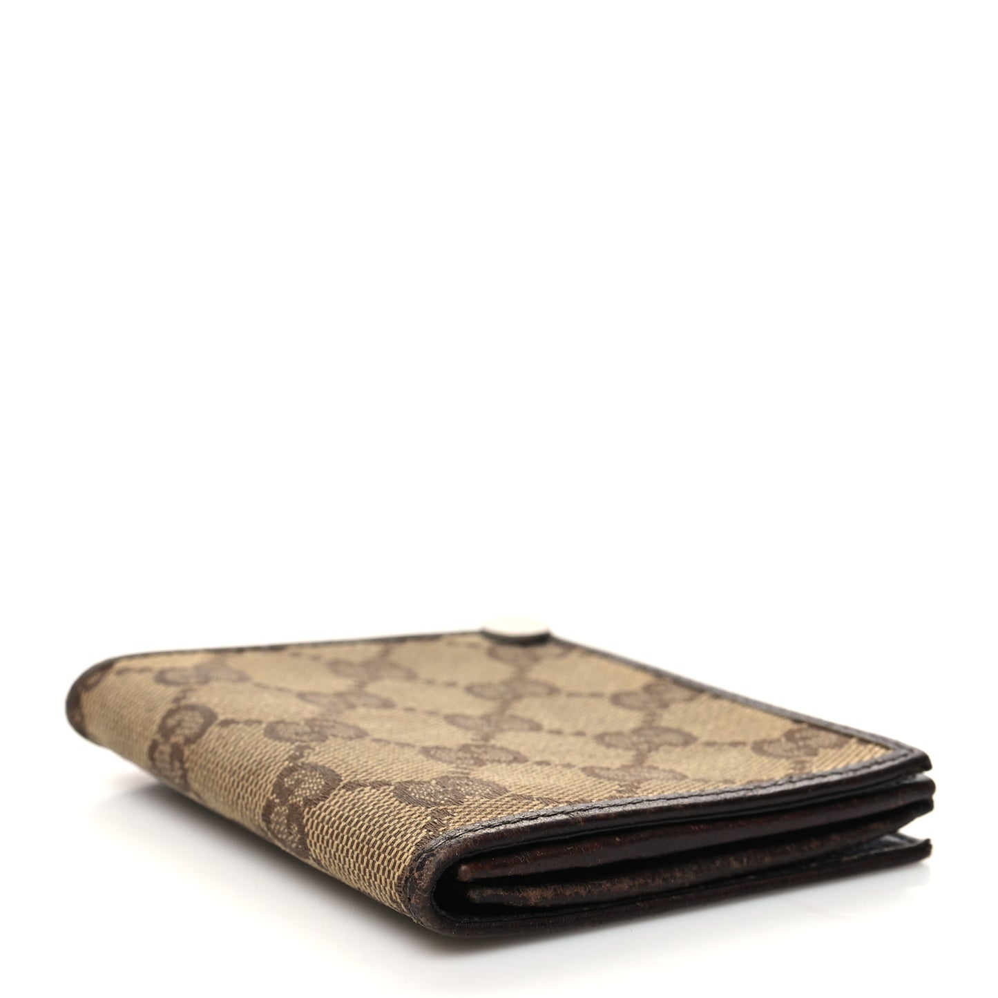 Monogram Bi-Fold Wallet Dark Brown
