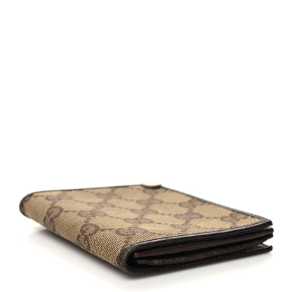 Gucci Monogram Bi-Fold Wallet Dark Brown 4 of 13