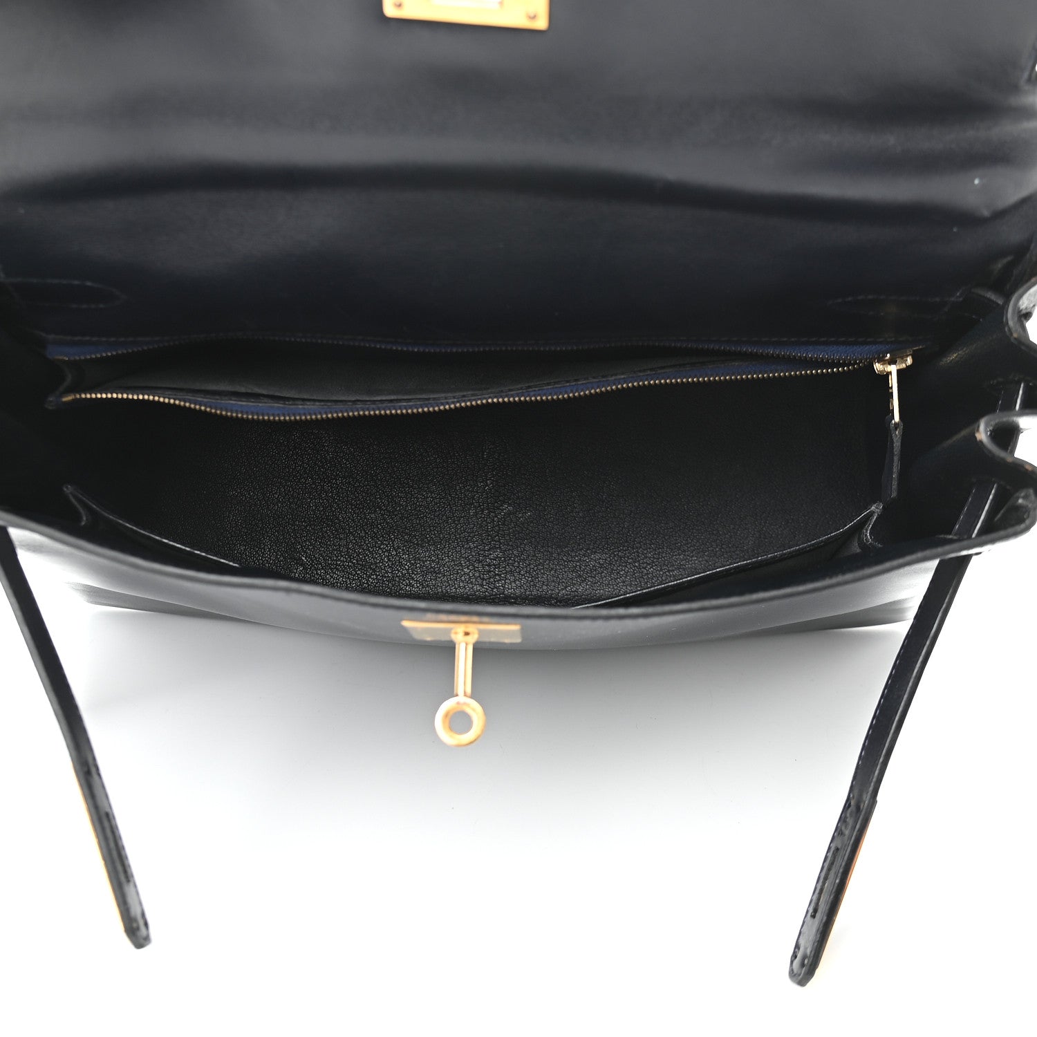 Hermes Box Kelly Retourne 32 Black 5 of 13