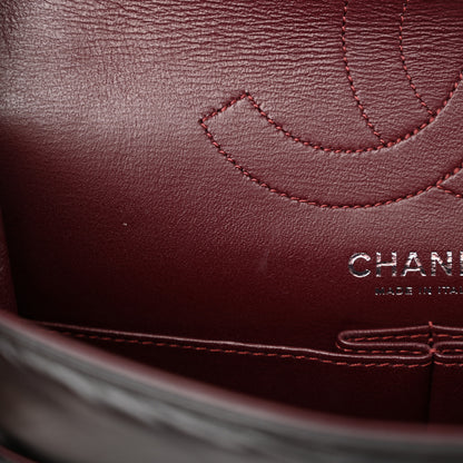 Chanel Aged Calfskin Chevron Quilted 2.55 Reissue 225 Flap So Black 13 of 15