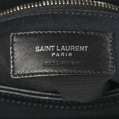 Saint Laurent Calfskin Y Quilted Monogram Toy Loulou Crossbody Bag Black 6 of 10