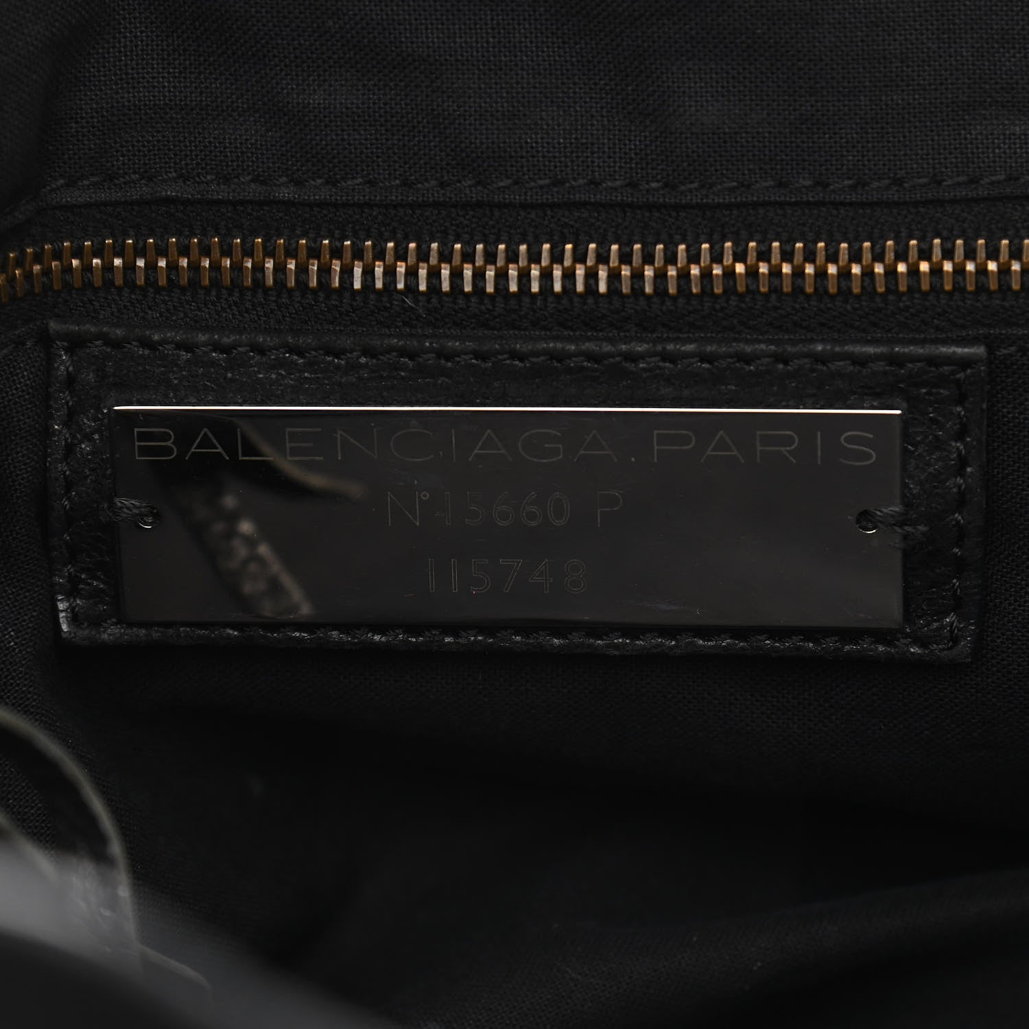 Balenciaga Agneau Classic Hardware City Black 6 of 10