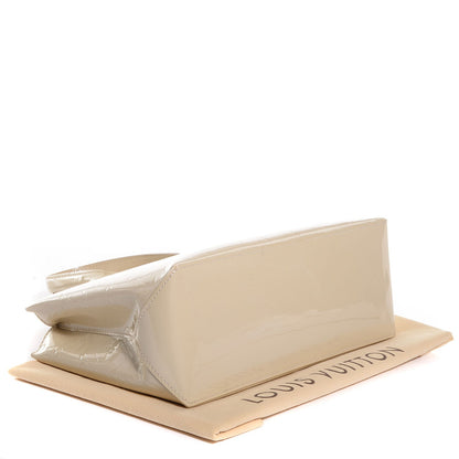 Louis Vuitton Vernis Wilshire PM Blanc Corail 4 of 7