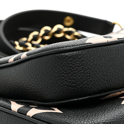 Louis Vuitton Empreinte Monogram Giant Multi Pochette Accessories Black Beige 10 of 12