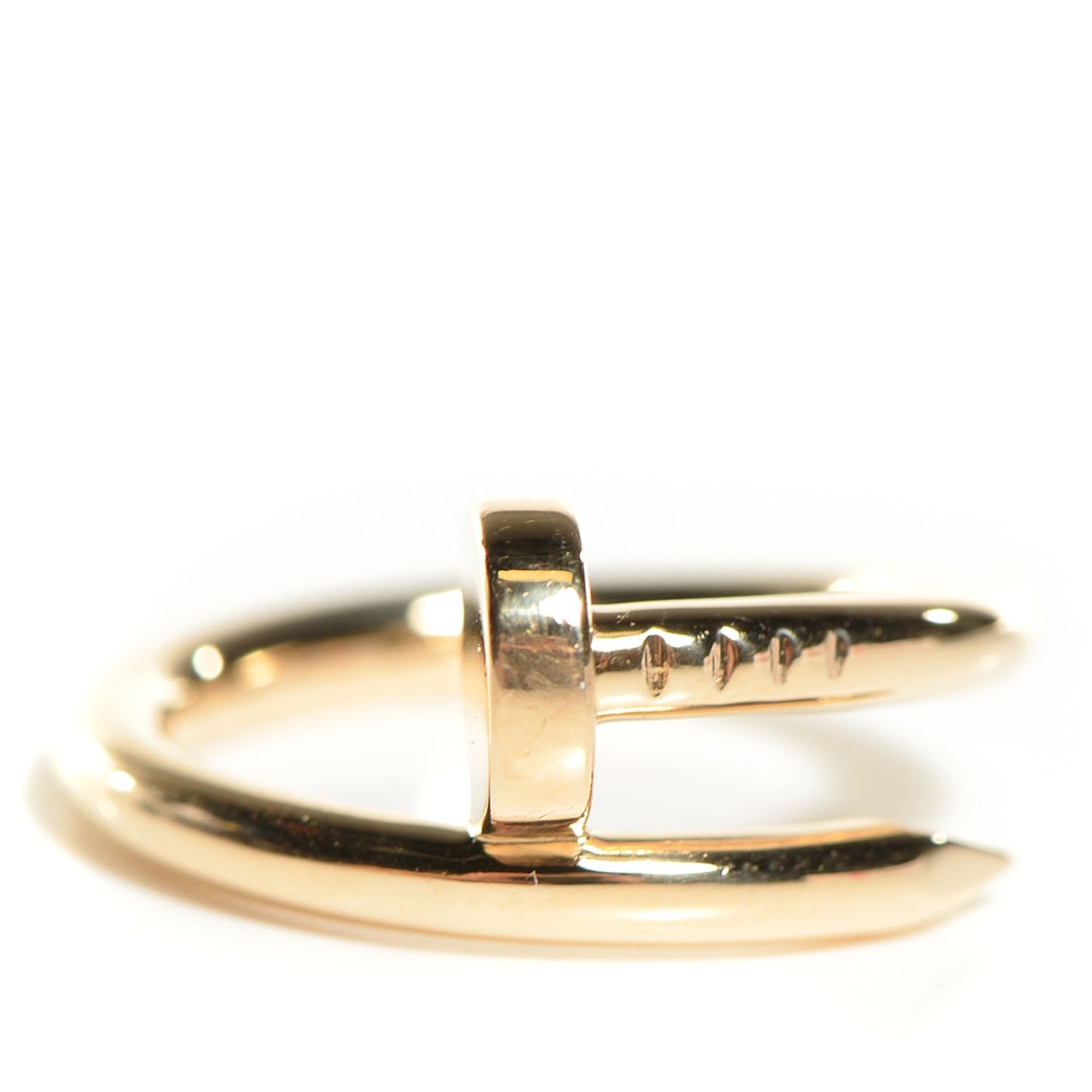 18K Yellow Gold Juste Un Clou Ring Size 53 US 4.5