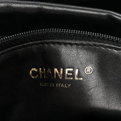 Chanel Suede Sparkling Winter Messenger Black 6 of 10