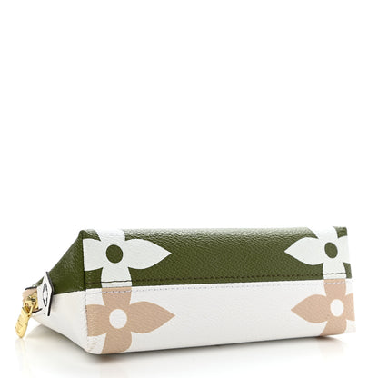 Louis Vuitton Monogram Giant Cosmetic Pouch Kaki 4 of 9