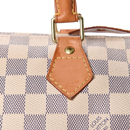 Louis Vuitton Damier Azur Speedy 30 17 of 21