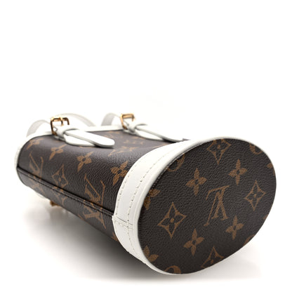 Louis Vuitton Monogram LV Match Nano Bucket Bag White 5 of 10