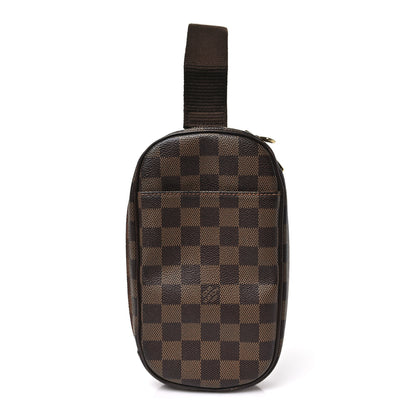 Louis Vuitton Damier Ebene Pochette Gange 1 of 10