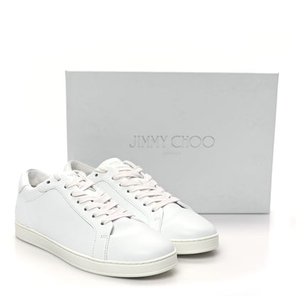 Jimmy Choo Calfskin Kai Sneakers 39.5 White 8 of 8