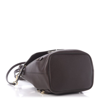 Chloe Suede Calfskin Small Faye Backpack Carbon Brown 3 of 10