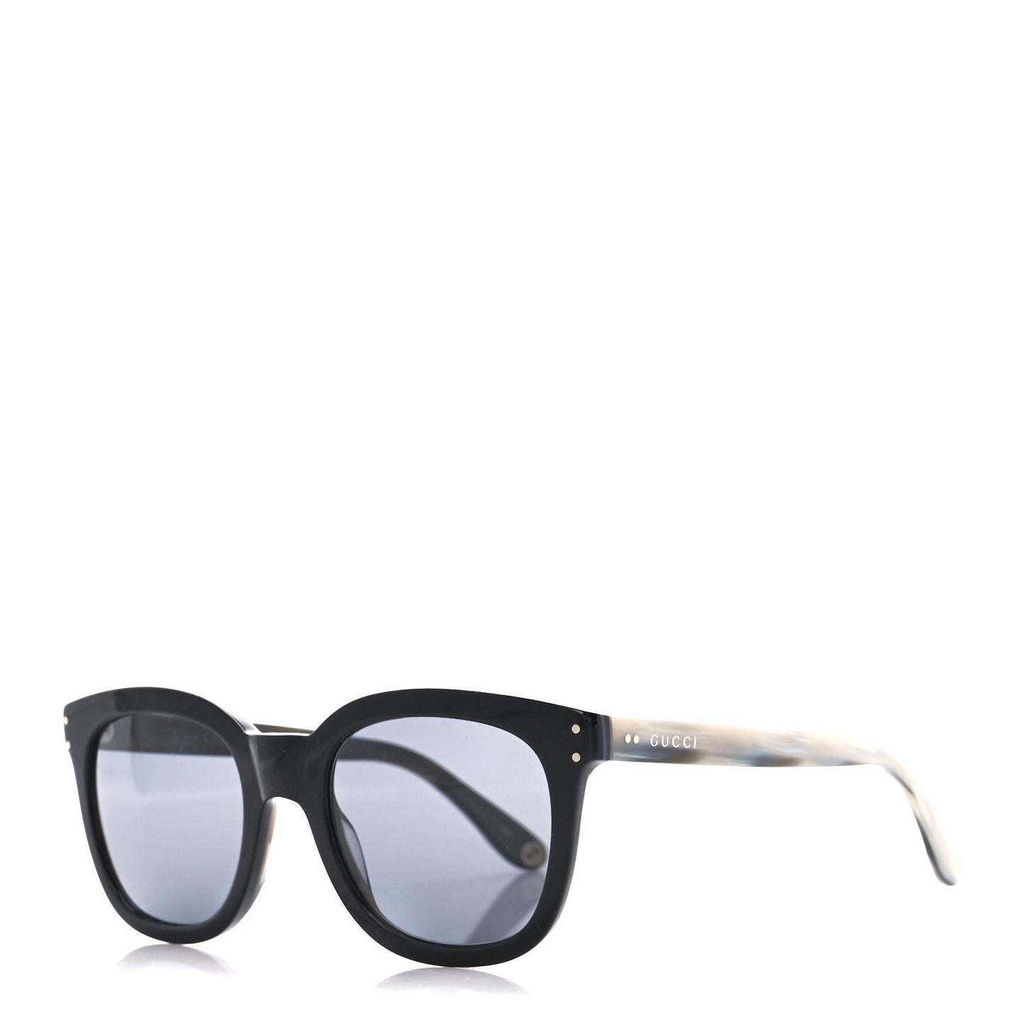 Acetate Square Sunglasses GG0571S Black