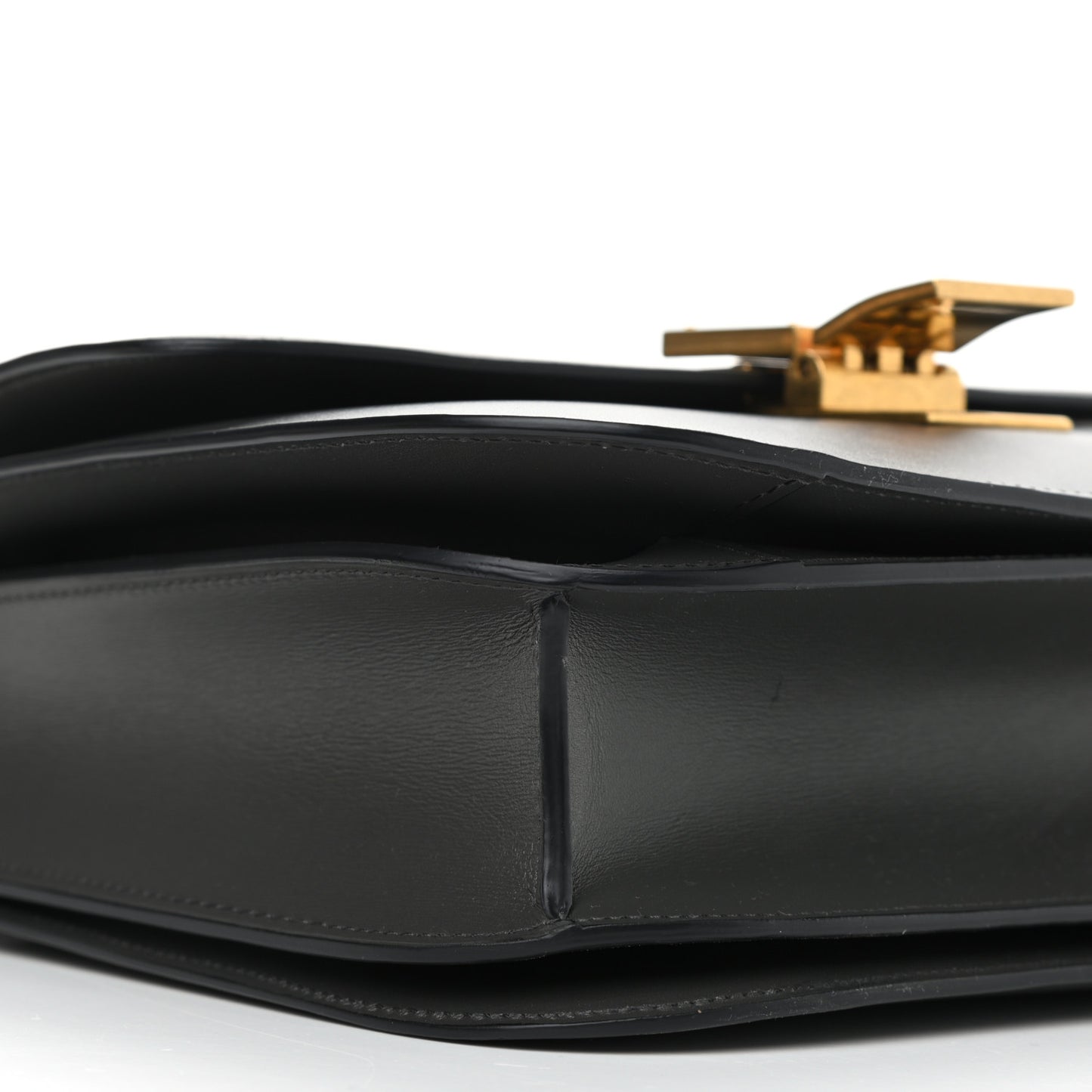 Box Calfskin Medium Classic Box Flap Bag Anthracite