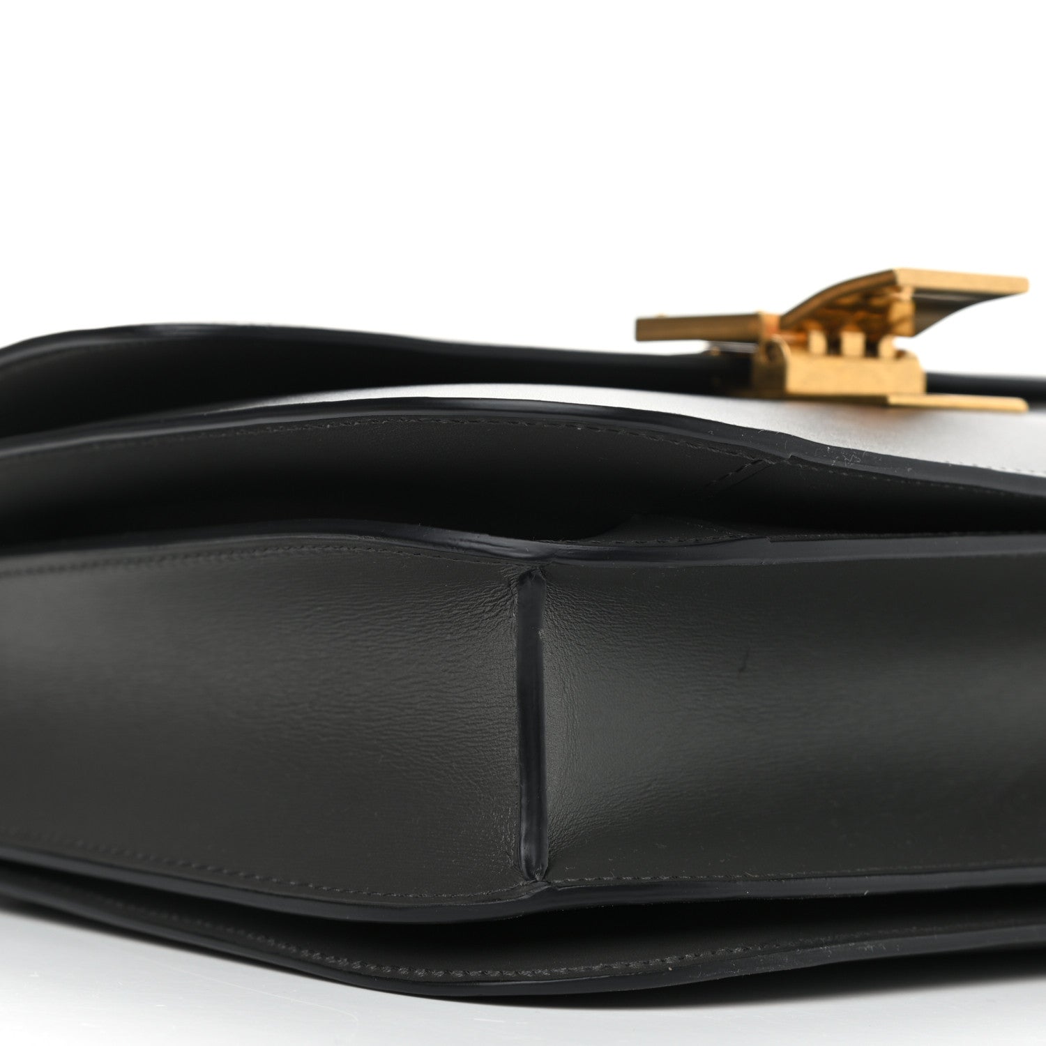 Celine Box Calfskin Medium Classic Box Flap Bag Anthracite 8 of 10