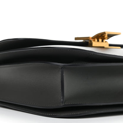 Celine Box Calfskin Medium Classic Box Flap Bag Anthracite 8 of 10