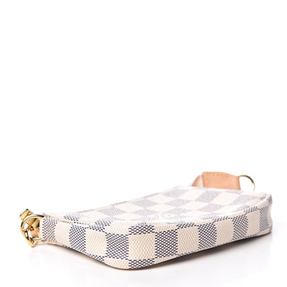 Louis Vuitton Damier Azur Mini Pochette Accessories 4 of 9