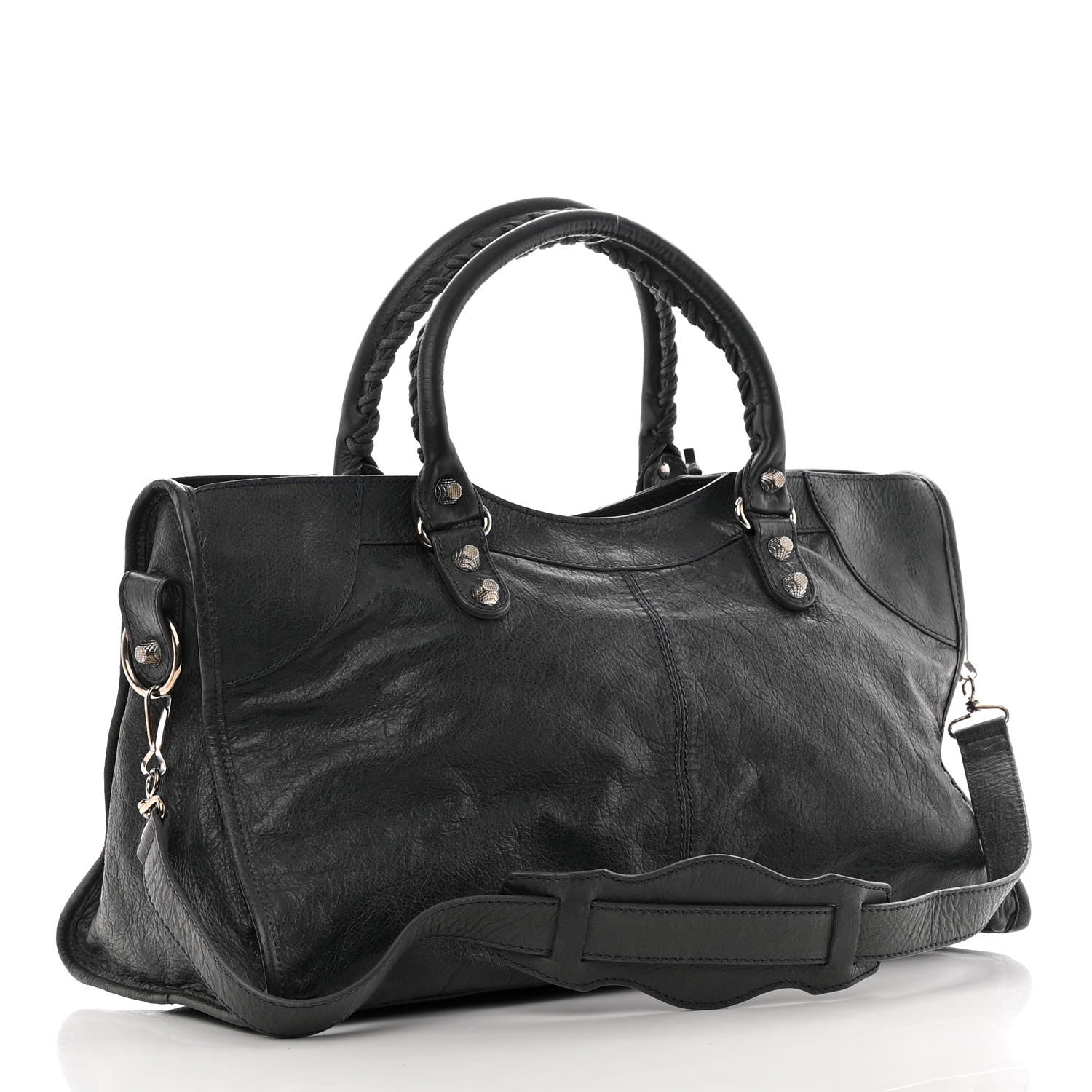 Balenciaga Agneau Giant 12 Silver Hardware Part Time Anthracite 3 of 13
