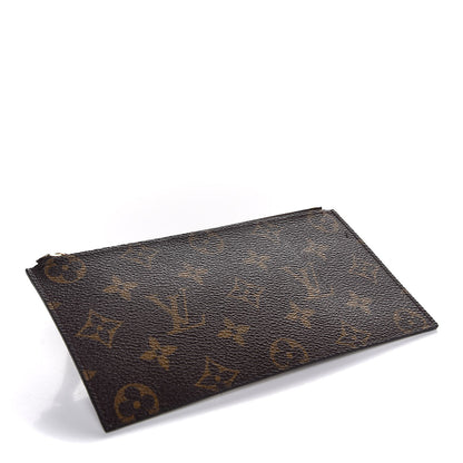 Louis Vuitton Monogram Felicie Chain Wallet Zippered Insert Fuchsia 4 of 6