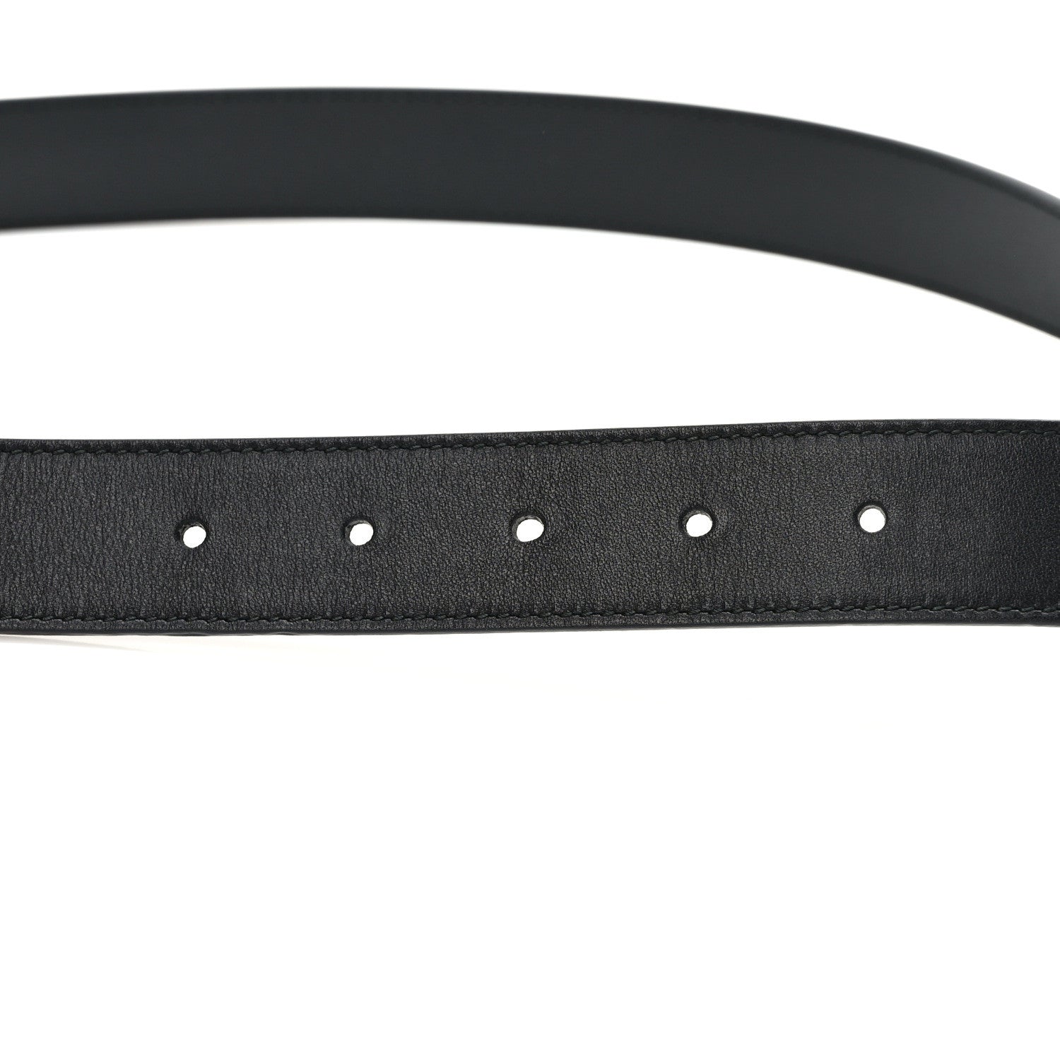 Gucci Calfskin Double G 30mm Belt 85 34 Black 4 of 5