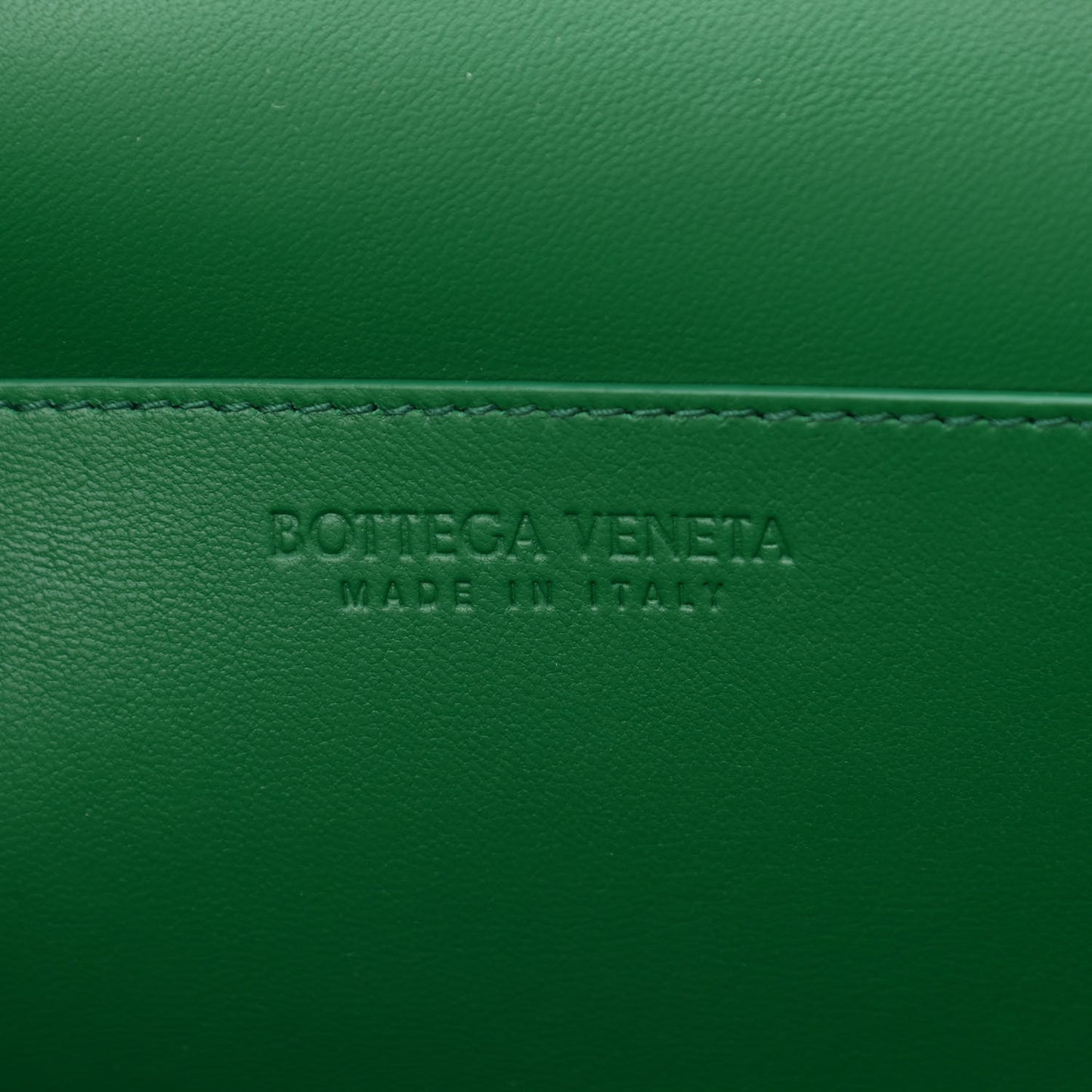 Calfskin Tip Clutch Racing Green