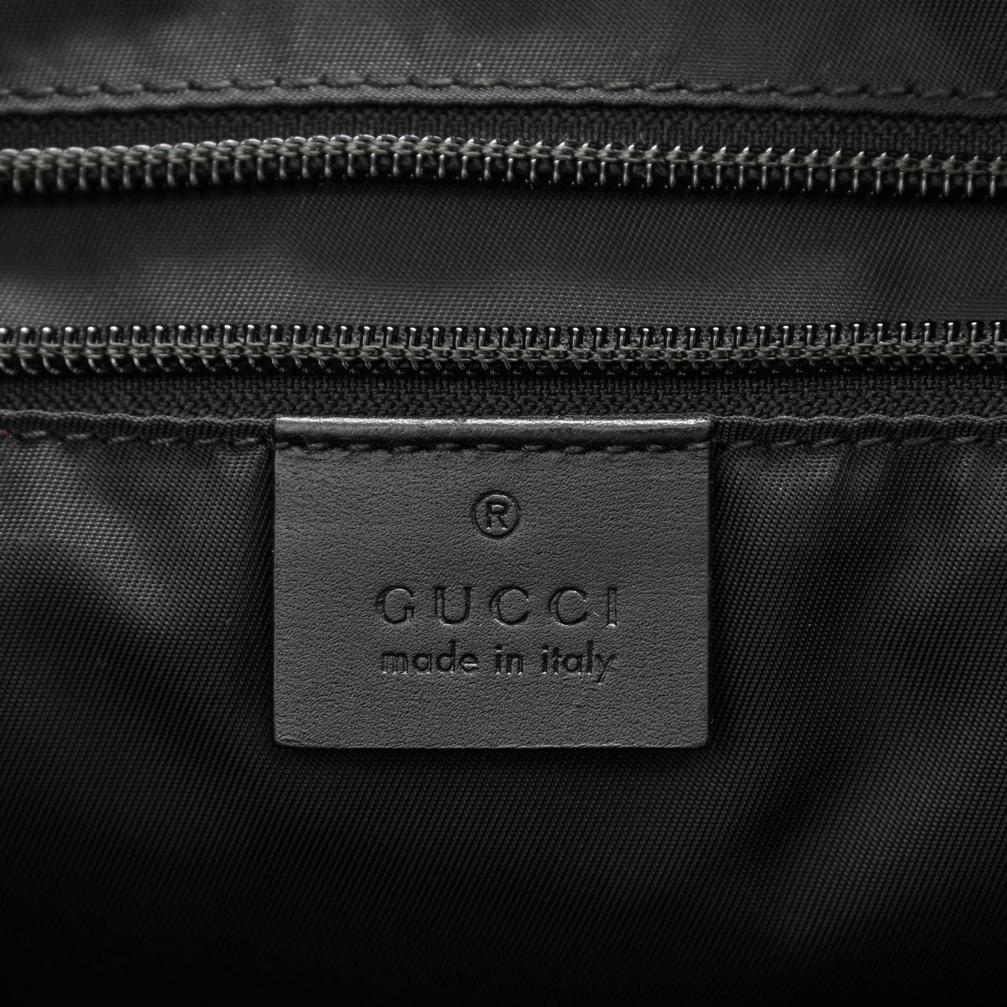 GG Supreme Monogram Web Flap Messenger Bag Black