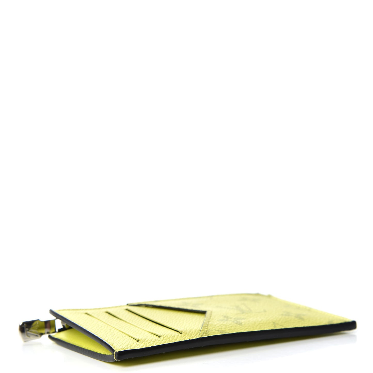 Monogram Taiga Coin Card Holder Yellow