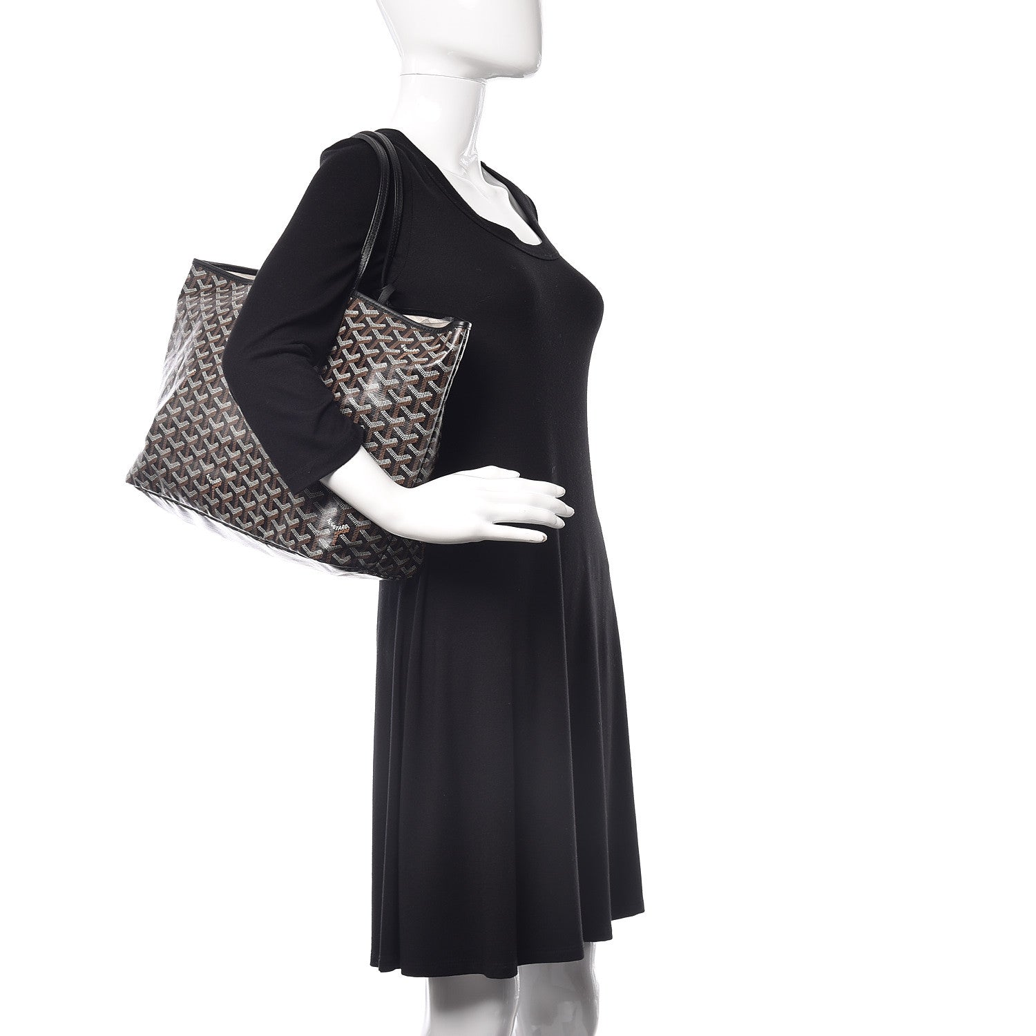 Goyard Goyardine Saint Louis PM Black 2 of 11