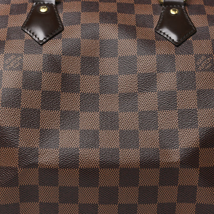 Louis Vuitton Damier Ebene Speedy 30 7 of 9