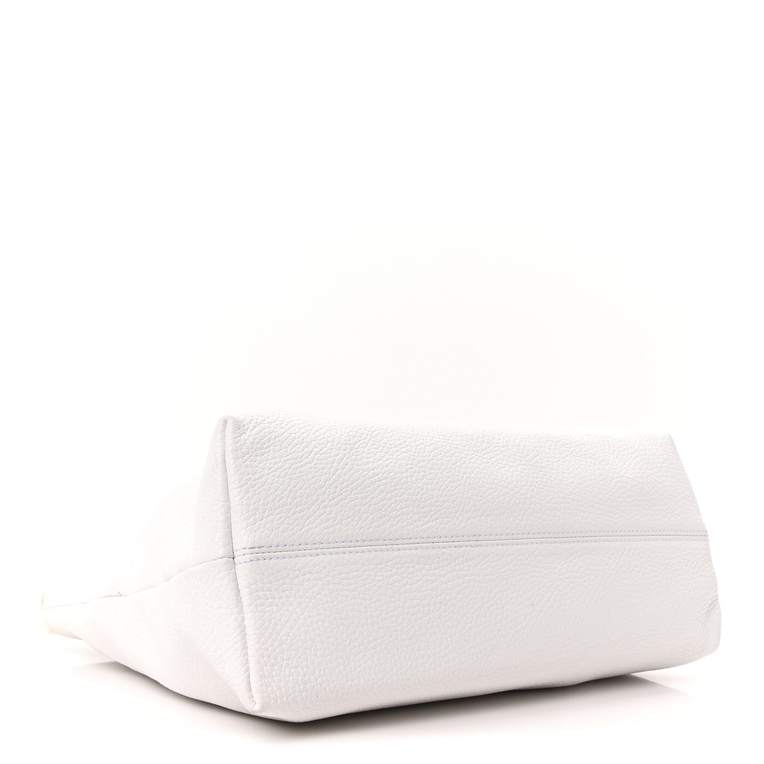 Burberry London Grainy Calfskin Medium Baynard Tote White 1796286