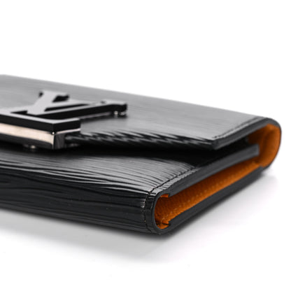 Louis Vuitton Epi Grenelle Compact Wallet Black 9 of 9