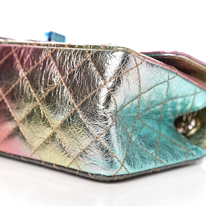 Chanel Metallic Goatskin Quilted Mini 2.55 Reissue Flap Multicolor 8 of 10