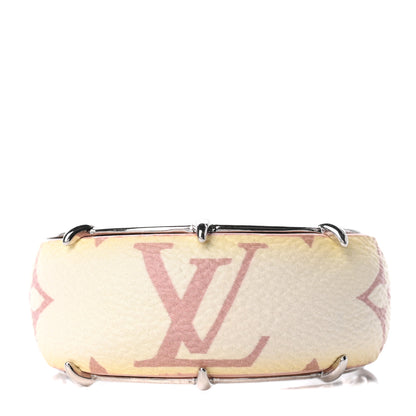 Louis Vuitton Monogram Cuff Bracelet M White 1 of 5