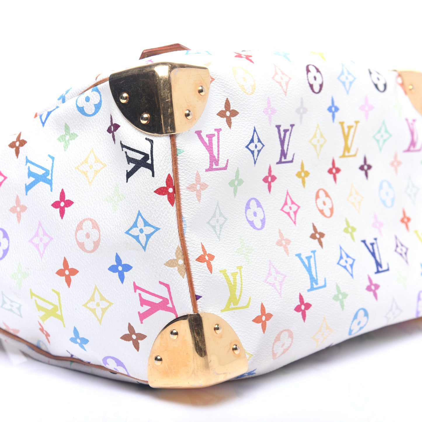 Monogram Multicolor Speedy 30 White