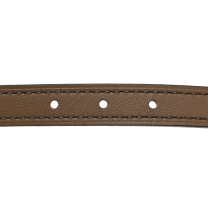 Hermes Epsom Swift 13mm H Medor Belt 70 28 White Etoupe 3 of 8