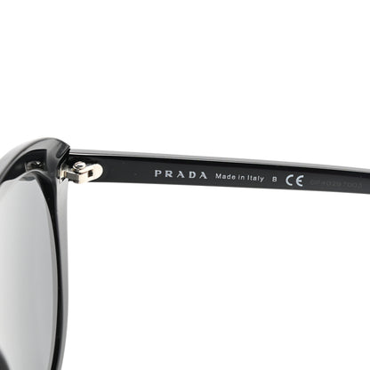 Prada Cat Eye Ultravox Sunglasses SPR 02V Black 5 of 5
