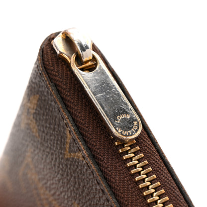 Louis Vuitton Monogram Porte-Monnaie Zippy Wallet 8 of 9