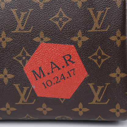 Louis Vuitton Monogram My World Tour Speedy Bandouliere 30 Black 10 of 11