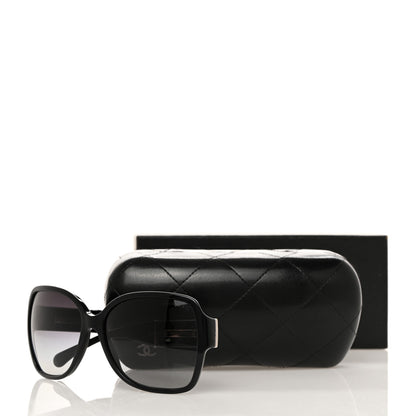 Chanel CC Sunglasses 1345 Black 8 of 8