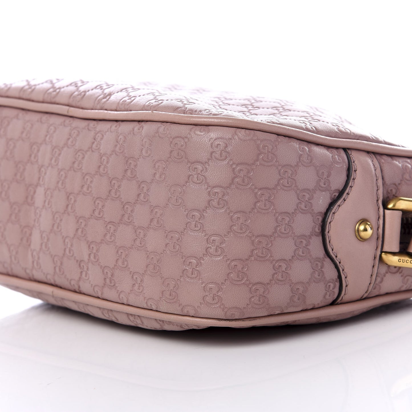 Microguccissima Sunshine Disco Crossbody Bag Light Pink