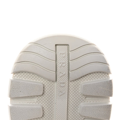 Prada Re-Nylon Spazzolato Triangle Mens Prax 01 45mm Sneakers 8 White 13 of 14