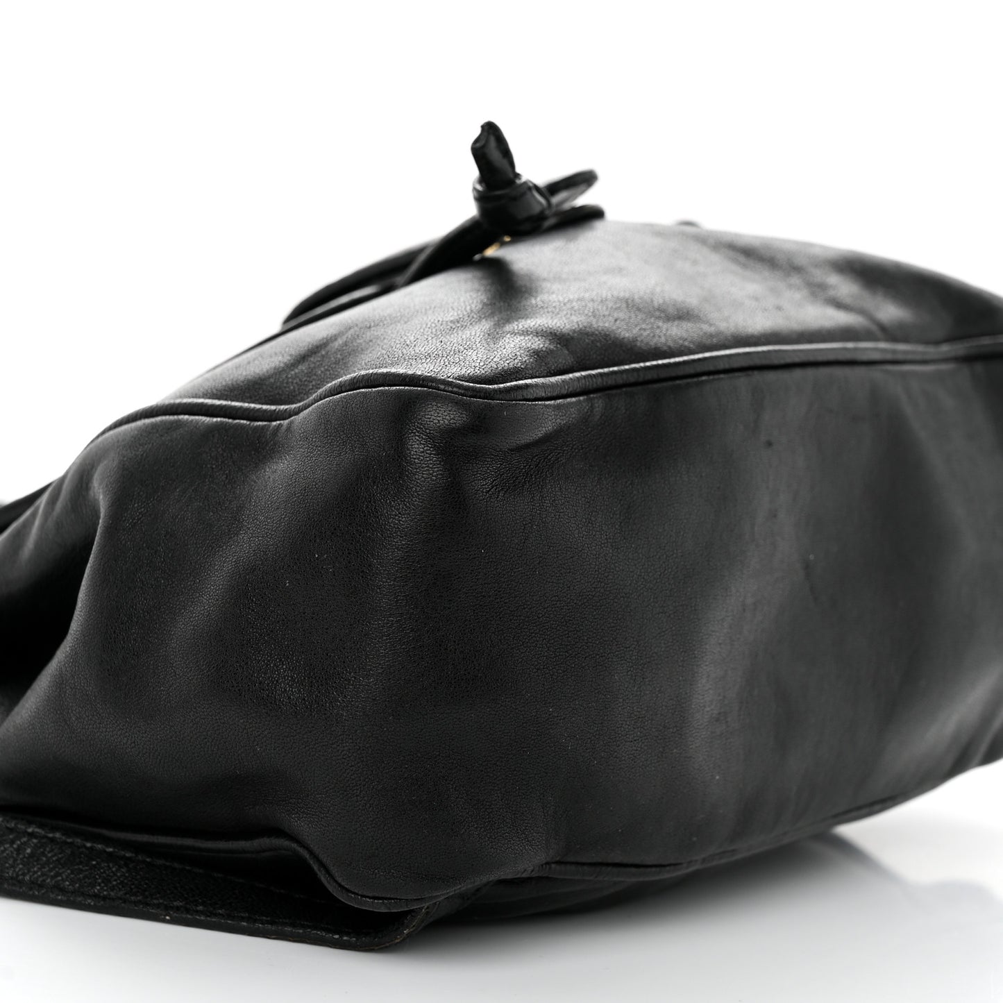 Nappa Intrecciato Small Backpack Black