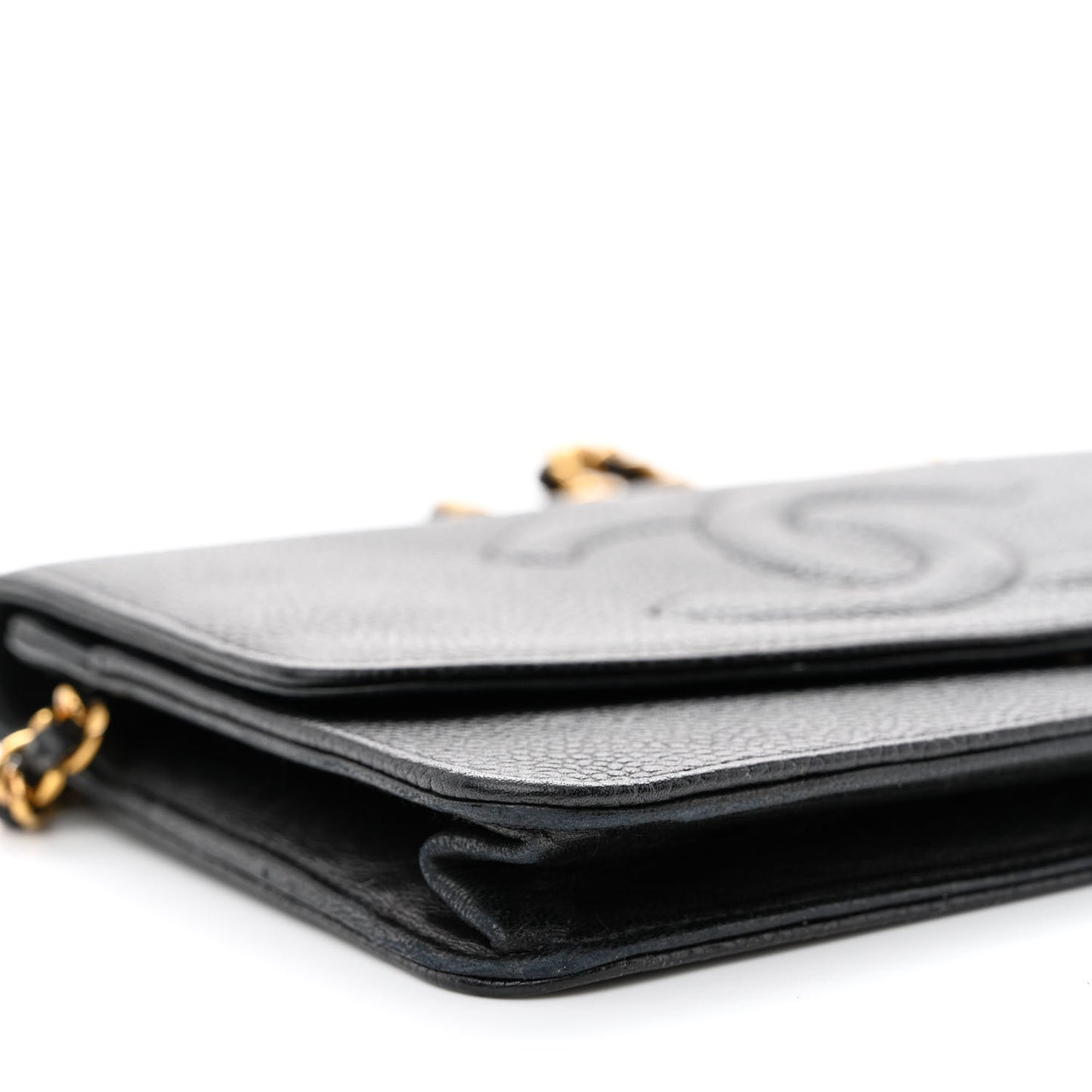 Caviar Timeless CC Wallet on Chain WOC Black