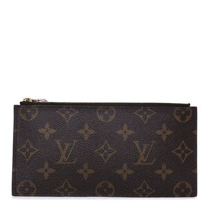 Louis Vuitton Monogram Felicie Chain Wallet Zippered Insert Fuchsia 1 of 9