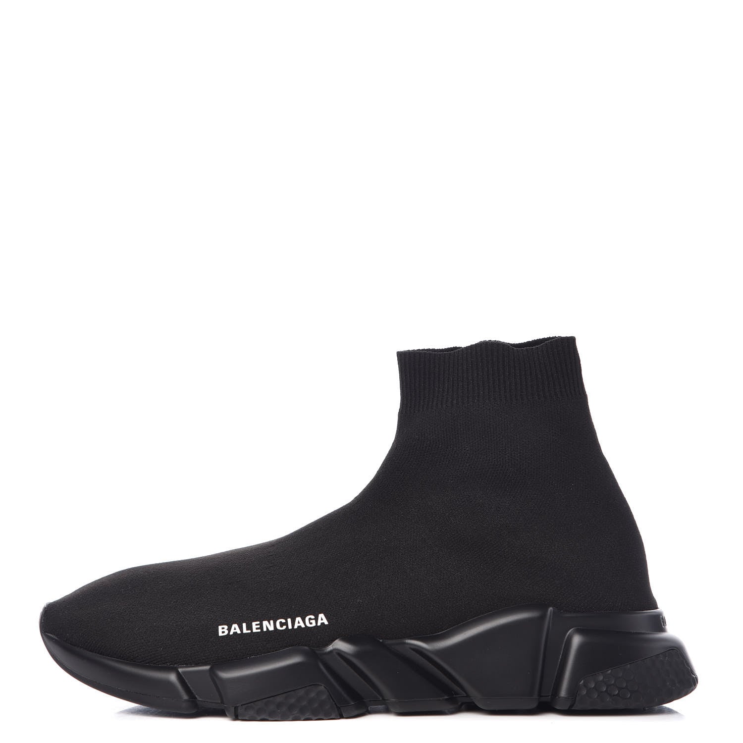 Balenciaga Neoprene Knit Mens Speed Sneakers 43 Black 1 of 9