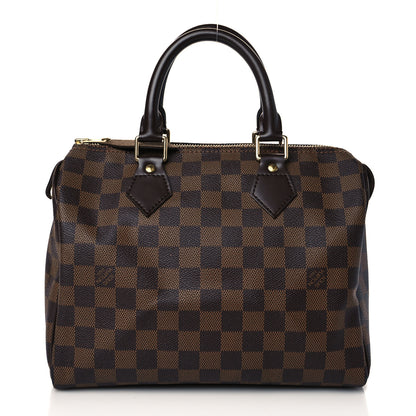 Louis Vuitton Damier Ebene Speedy 25 1 of 10